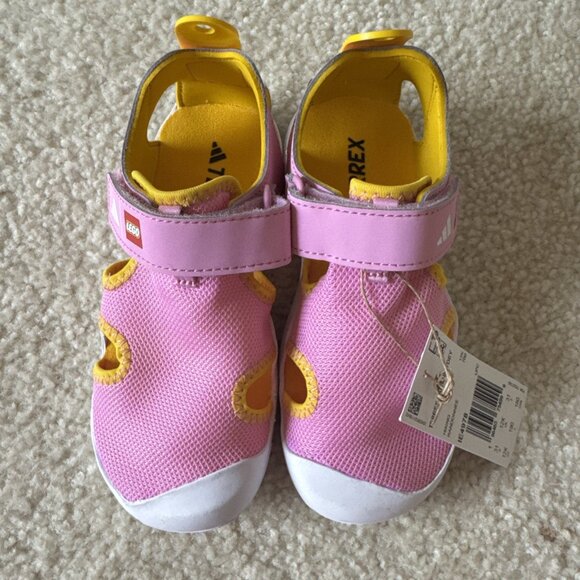 NWT Adidas Terrex LEGO® Captain Toey Size 12k Sandals Water Shoes Outdoor - Picture 2 of 8